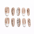 Bamboo Silk French Press On Nails