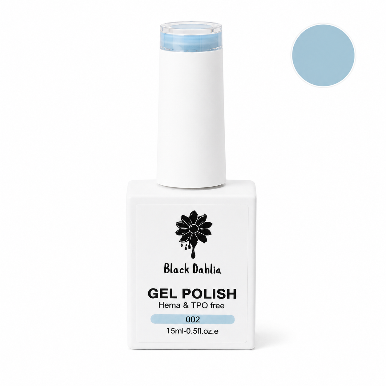 Black Dahlia Gel Polish 002 – Baby Blue