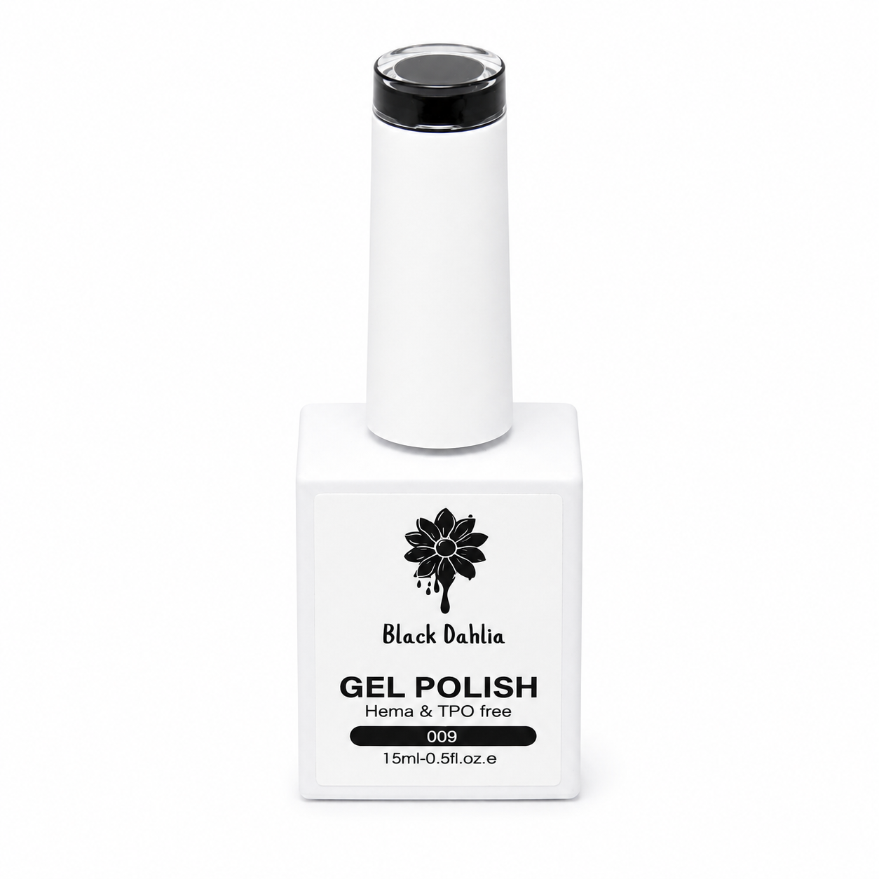 Black Dahlia Gel Polish Svart 009