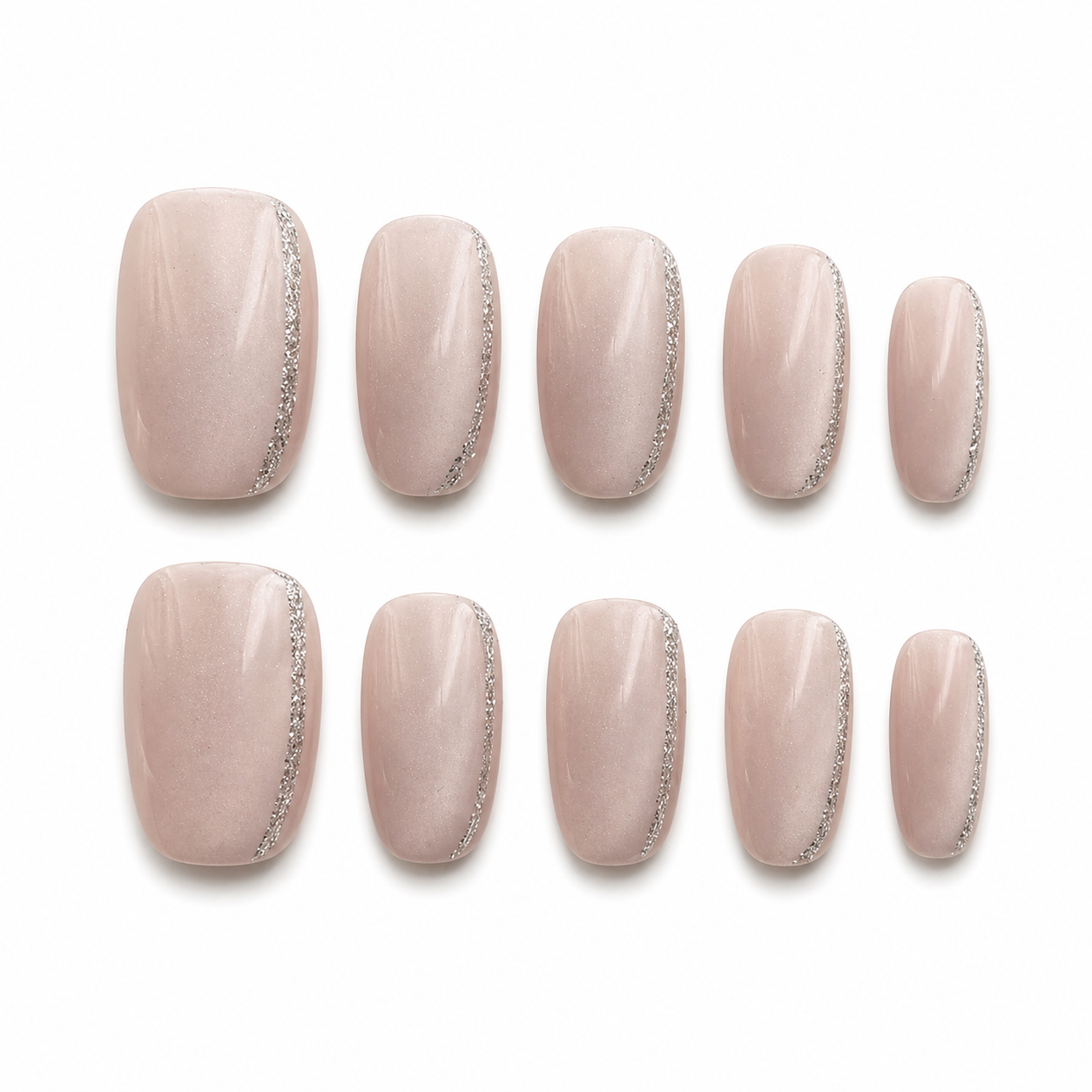 Blush Silver Edge