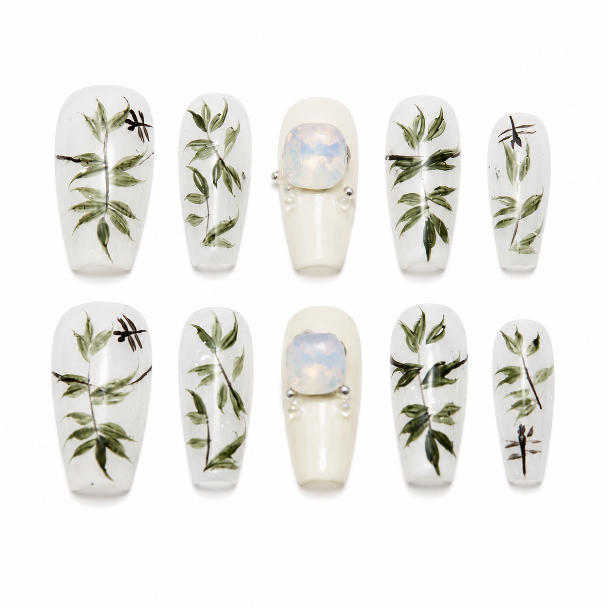 Botanical Dew Press On Nails