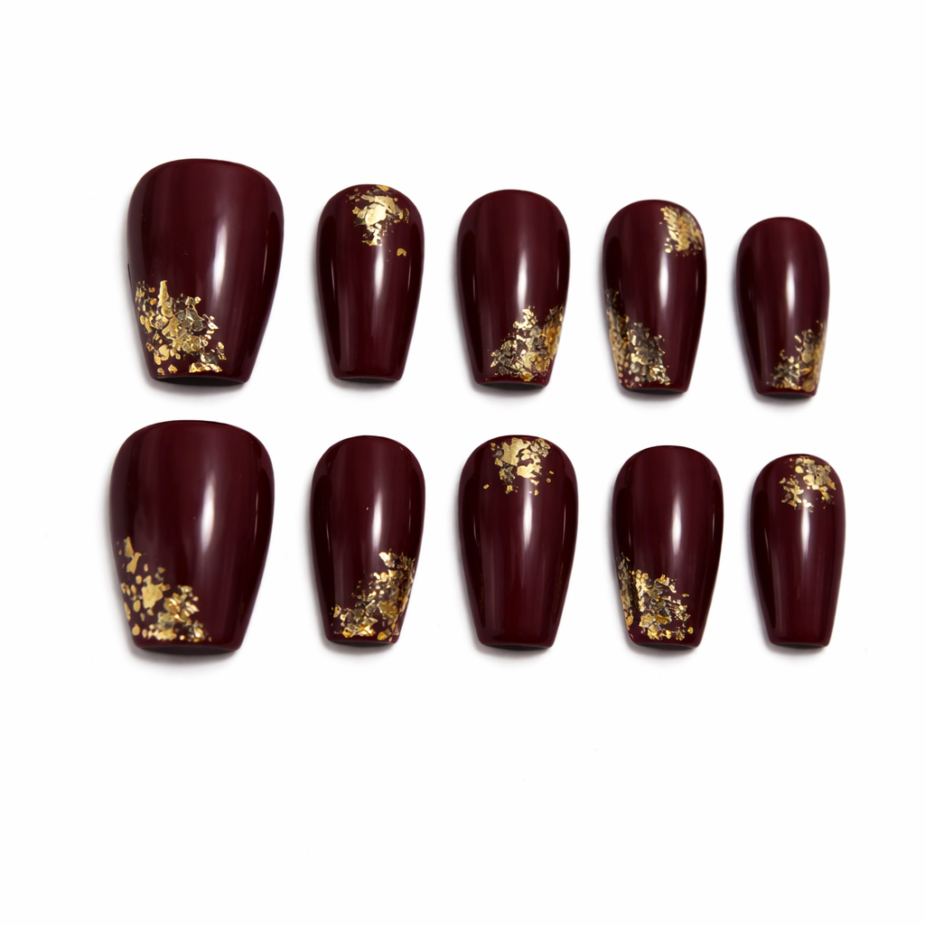 Burgundy Gold Noir