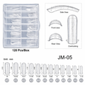 Reusable Nail Forms Tips JM-05 (120 st)