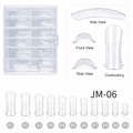 Reusable Nail Forms Tips JM-06 (120 st)