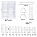 Reusable Nail Forms Tips JM-07 (120 st)