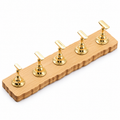 Wooden Magnetic Nail Practice & Display Stand – 5 Nail Holders