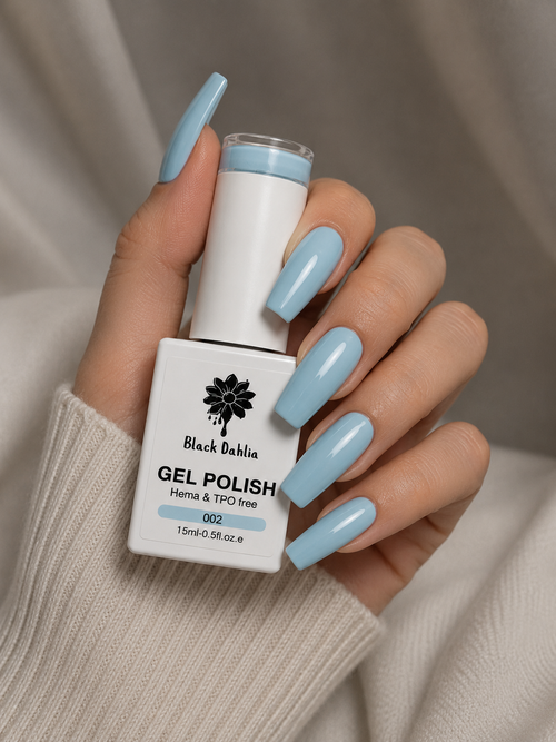 Black Dahlia Gel Polish 002 – Baby Blue
