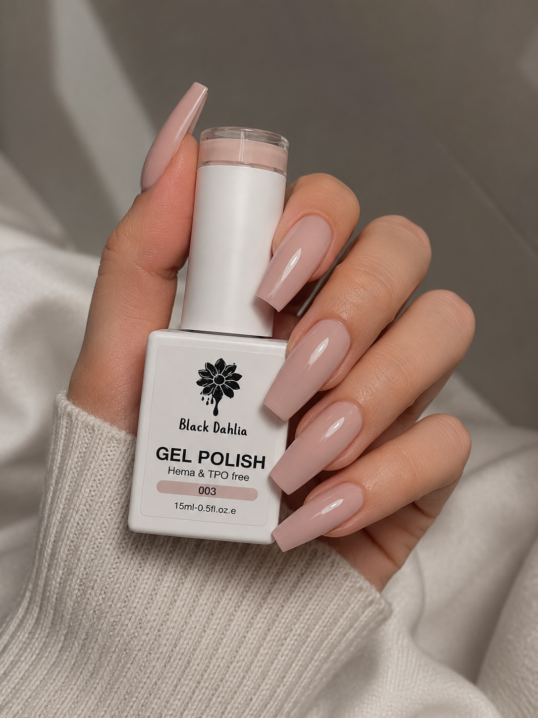 Black Dahlia Gel Polish 003 – Nude Beige