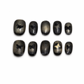 Midnight Butterfly Press On Nails