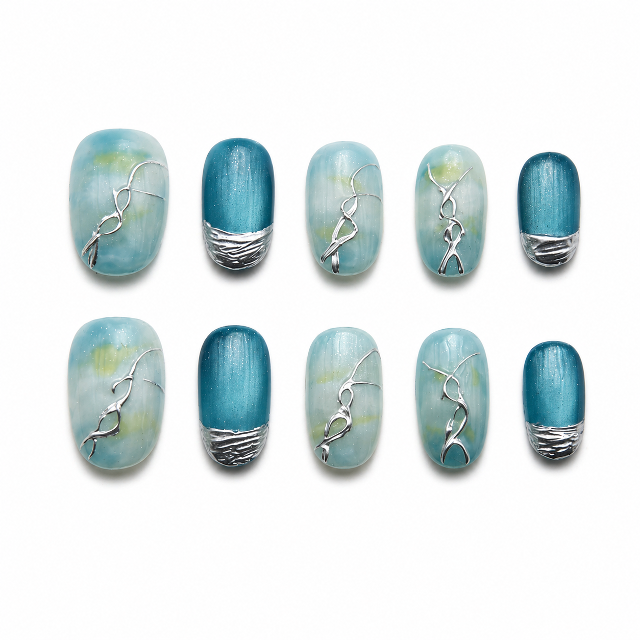 Ocean Silver Aura