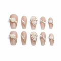 Pearl Rose Grace Press On Nails