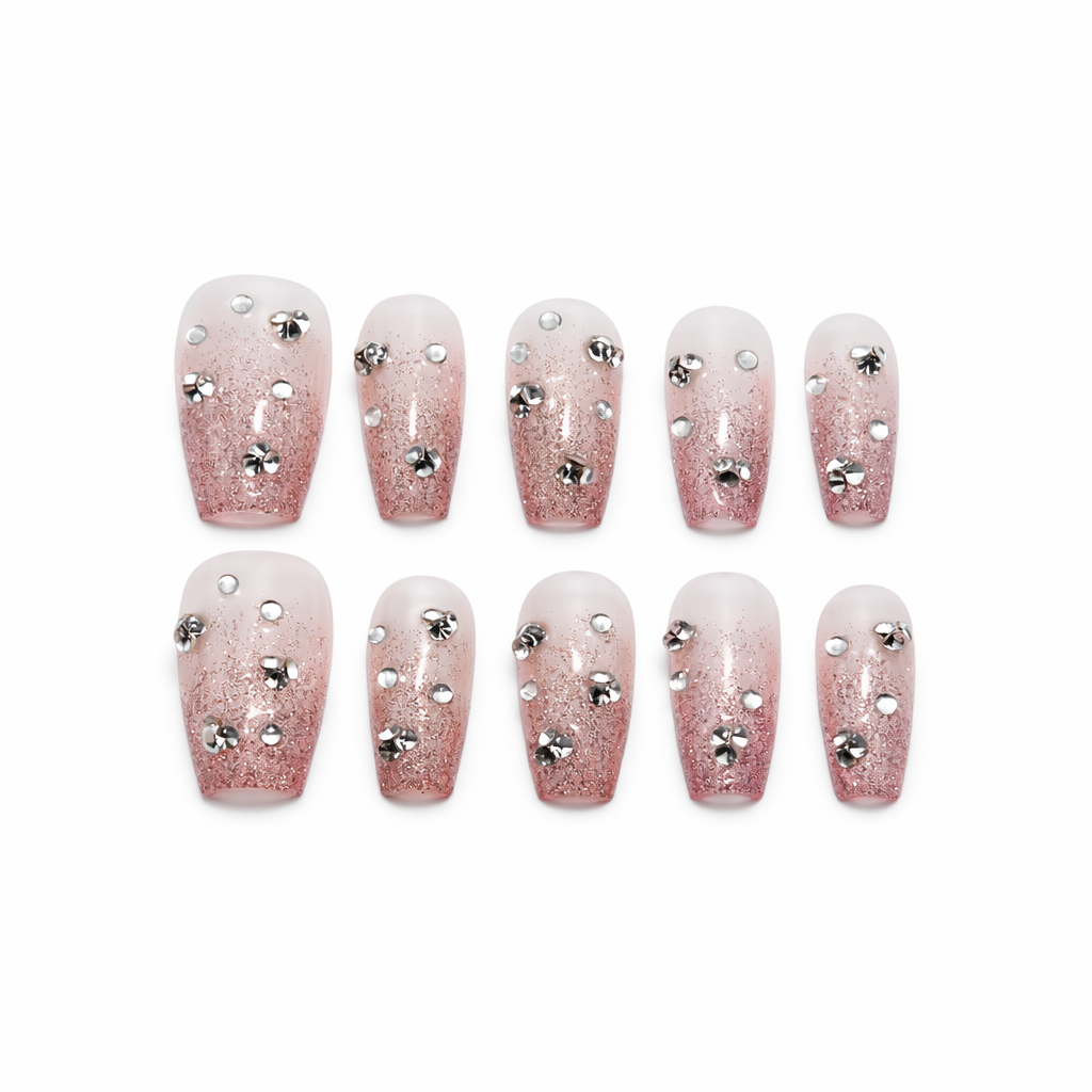 Pink Champagne Rhinestone
