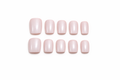 Soft Pearl – Square Press On Nails