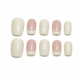 Vanilla French Press On Nails